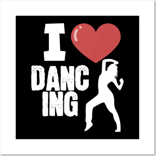 I love dancing women Posters and Art